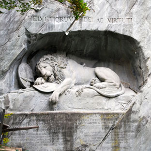 Мемориал «Умирающий лев»